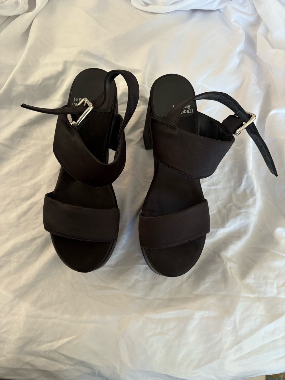 Jeffrey Campbell Chunky Strappy Heels